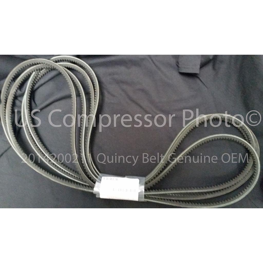 2014200211 Quincy Belt Set 3VX Qty 4 Genuine OEM